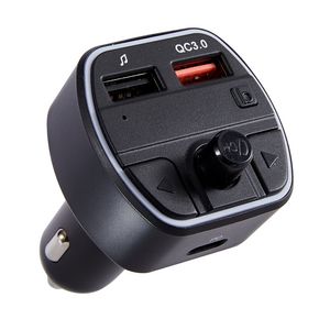 Modulator FM Qilive, USB-A/USB-C, negru