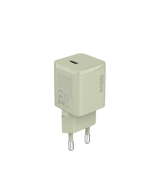 incarcator-retea-qilive-30w-usb-c-verde