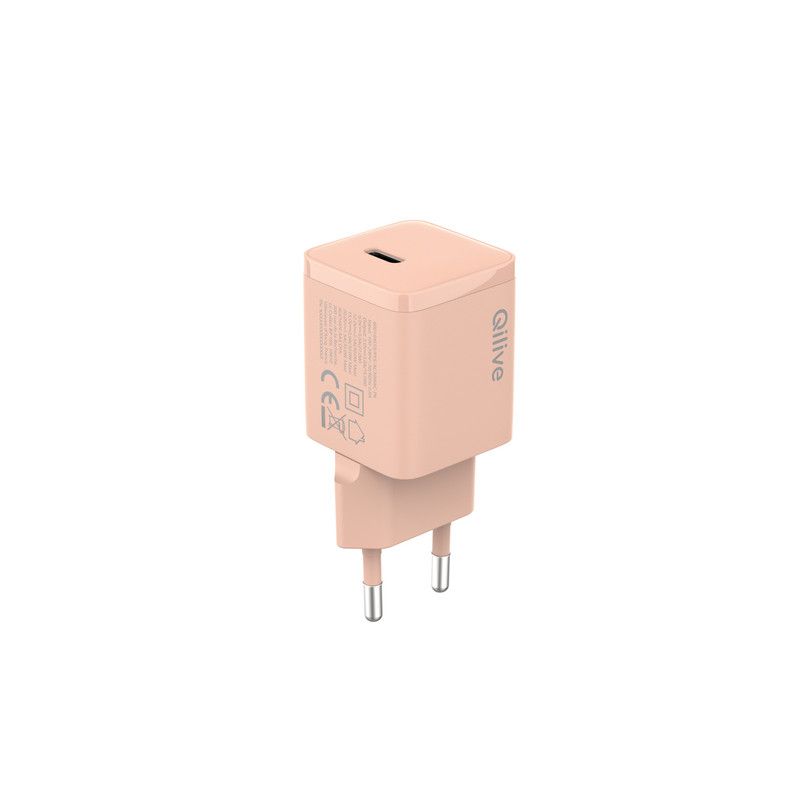 incarcator-retea-qilive-30w-usb-c-bej