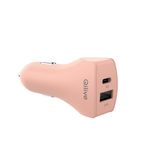 incarcator-auto-qilive-usb-a-usb-c-bej