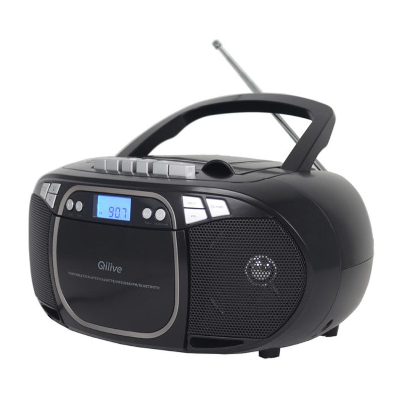 radio-portabil-qilive-q-1284-cu-cd-player-usb-si-casetofon-negru
