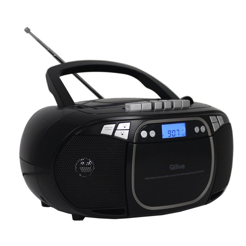 radio-portabil-qilive-q-1284-cu-cd-player-usb-si-casetofon-negru