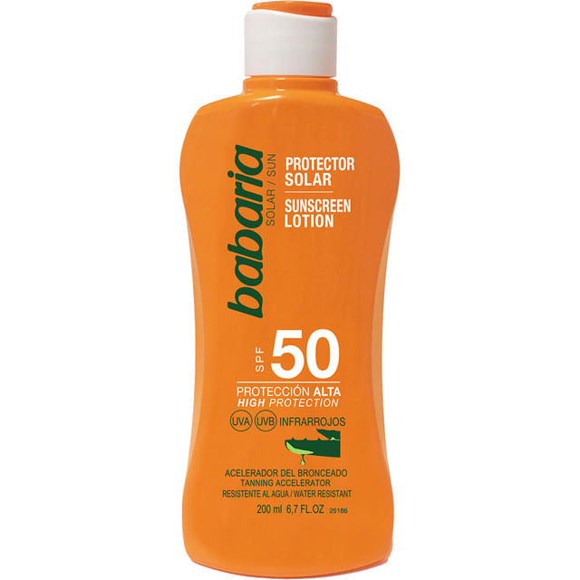 protectie-solara-cu-accelerator-de-bronzare-babaria-spf-50-200-ml