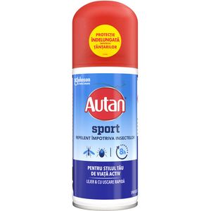 Spray repelent pentru insecte Autan Sport, 100 ml
