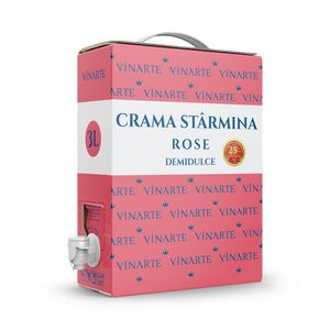 Vin rose demidulce Vinarte Crama Starmina, Varietal, 3 l