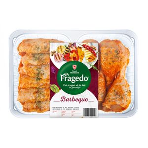 Mix aripi de pui si pulpe inferioare BBQ Fragedo, +/- 1 kg