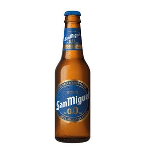 Bere blonda fara alcool San Miguel, sticla, 0.33 l