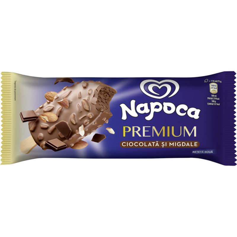 inghetata-pe-bat-cu-fructe-de-padure-glazura-cu-ciocolata-alba-si-migdale-prajite-napoca-premium-110-ml