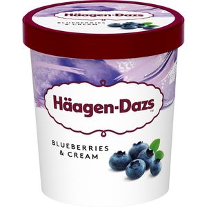 Inghetata cu afine si frisca Haagen Dasz, 475 ml
