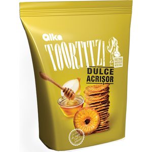 Toortitzi cu gust dulce acrisor Alka, 180 g