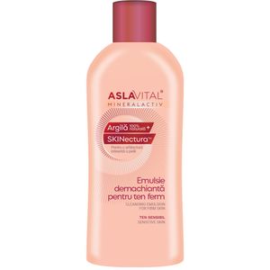 Emulsie demachianta pentru ten ferm Aslavital Mineralactiv, 200 ml