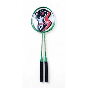 Set 2 rachete badminton si fluturas, diverse culori