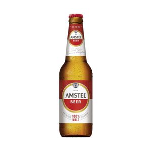Bere blonda Amstel, sticla, 0.33 l