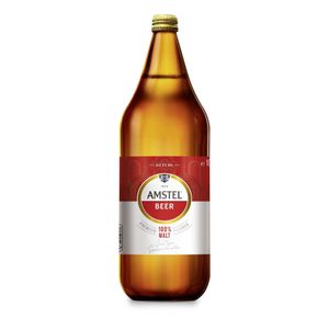Bere blonda Amstel, sticla, 1 l