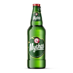 Bere blonda Mythos, sticla, 0.5 l