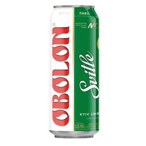Bere blonda Obolon Svitle, doza, 0.5 l