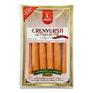 Crenvursti cu piept de pui Meda, 250 g