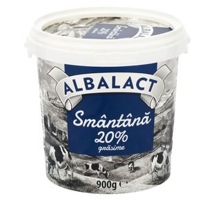 Smantana Albalact, 20% grasime, 900 g