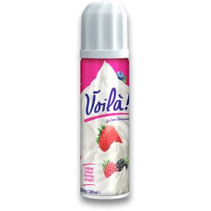Frisca vegetala spray pentru desert Voila, 248 ml