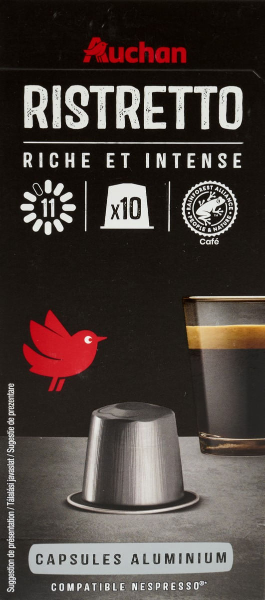 cafea-capsule-ristretto-auchan-nespresso-10-capsule