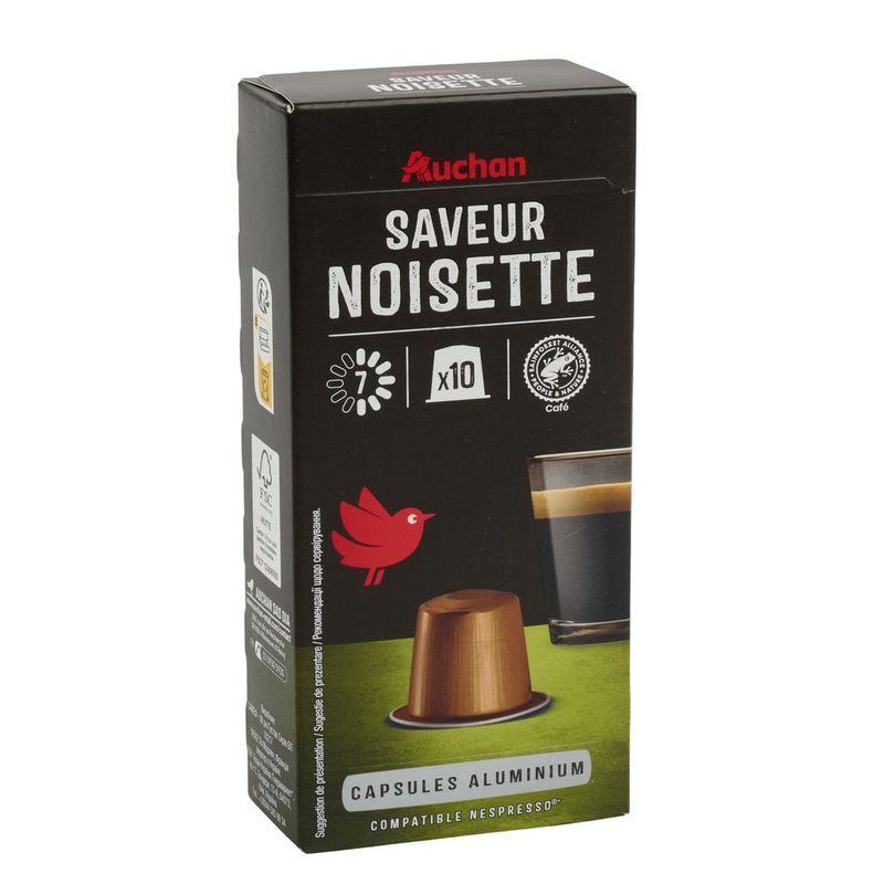cafea-capsule-arabica-auchan-nespresso-10-capsule