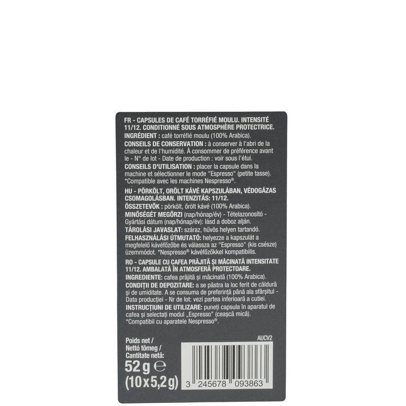 cafea-capsule-ristretto-auchan-nespresso-10-capsule