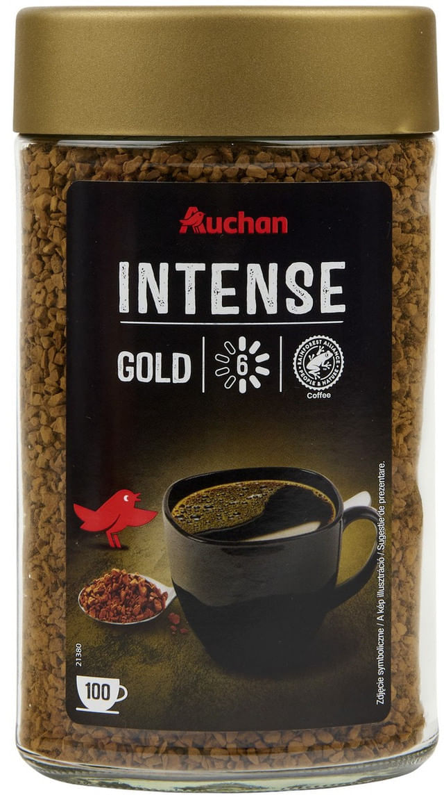 cafea-auchan-solubila-liofilizata-200-g