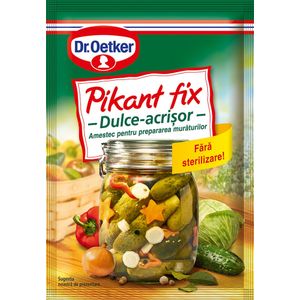 Amestec de condimente pentru muraturi Dr.Oetker Pikant Fix dulce-acrisor, 100 g