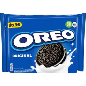 Biscuiti cu cacao si crema cu aroma de vanilie Oreo, 396 g