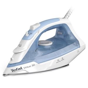 Fier de calcat Tefal FV2C41E0, 2000W, 240 ml, talpa ceramica, jet de abur 120 g/min, albastru