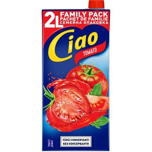 Bautura necarbogazoasa cu suc de rosii Ciao Tomato 49%, 2 l