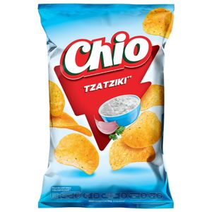Chipsuri cu sos tzatziki Chio, 125 g