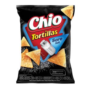 Chipsuri Tortilla cu sare Chio, 110 g