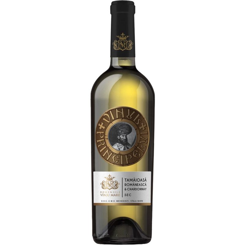 vin-alb-sec-domeniile-vinju-mare-vinul-principelui-tamaioasa-romaneasca-si-chardonnay-0-75-l-sgr
