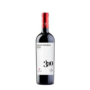 Vin rosu sec Fautor 310 Altitudine, Cabernet Sauvignon si Merlot, 0.75 l