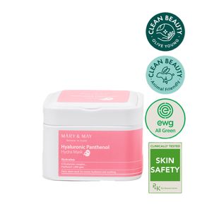 Masca servetel Mary and May Hyaluronic Panthenol Hydra, 30 bucati, 400 ml