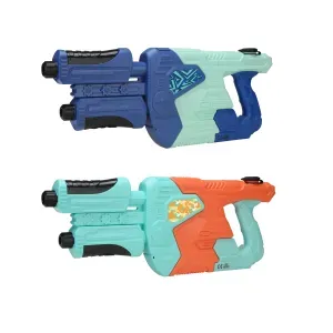 Pistol cu apa One Two Fun, jeturi duble, 59 cm, 1.7 l, diverse culori