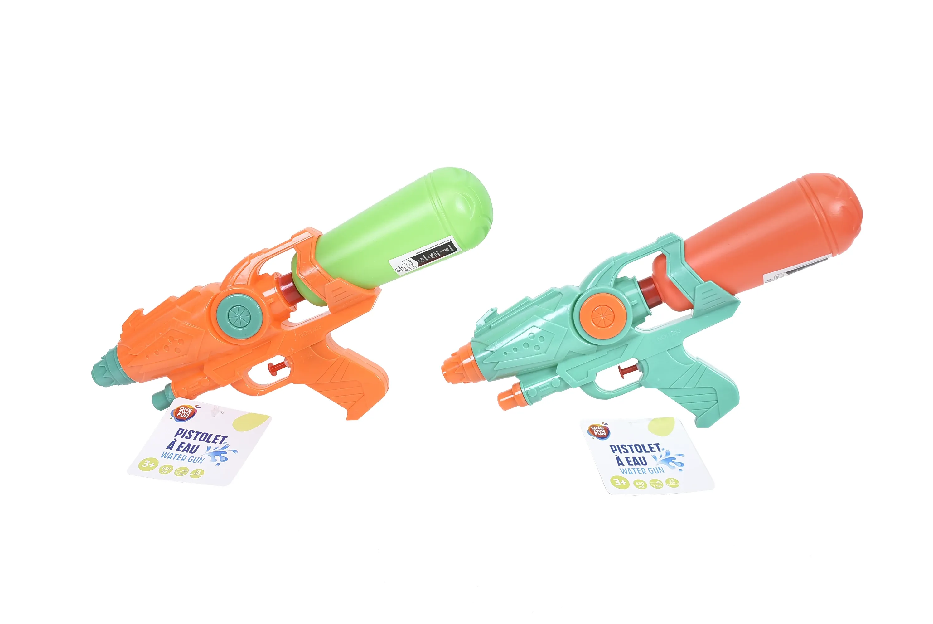 Pistol cu apa One Two Fun, 33 cm, diverse culori