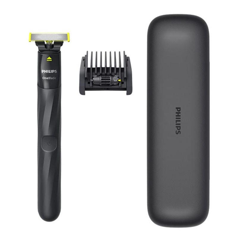 aparat-de-tuns-si-ras-philips-oneblade-qp1424-65-si-toc-de-transport-autonomie-30-minute-umeda-uscata-gri