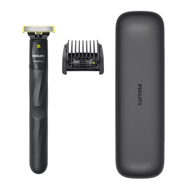 aparat-de-tuns-si-ras-philips-oneblade-qp1424-65-si-toc-de-transport-autonomie-30-minute-umeda-uscata-gri