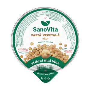 Pasta vegetala din naut SanoVita, 100 g