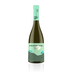 Vin alb demisec Sarica Niculitel Pamanturi, Feteasca Regala, 0.75 l