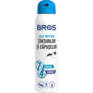 Spray impotriva tantarilor si capuselor Bros, 90 ml