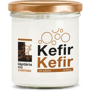 Chefir Laptaria cu caimac, 5% grasime, 300 g