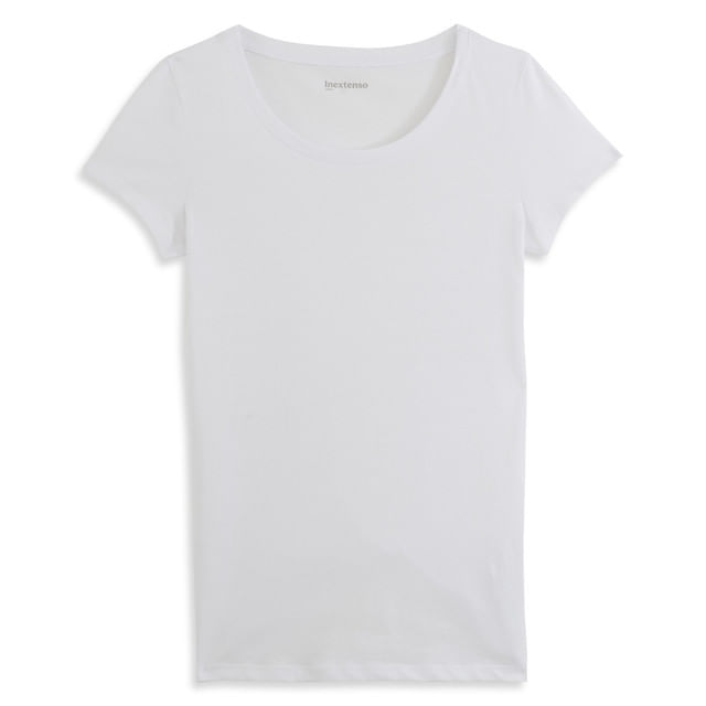 tricou-pentru-femei-inextenso-bumbac-alb-marimea-m