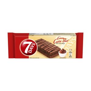 Prajitura cu glazura si crema cu cacao 7 Days, 30 g