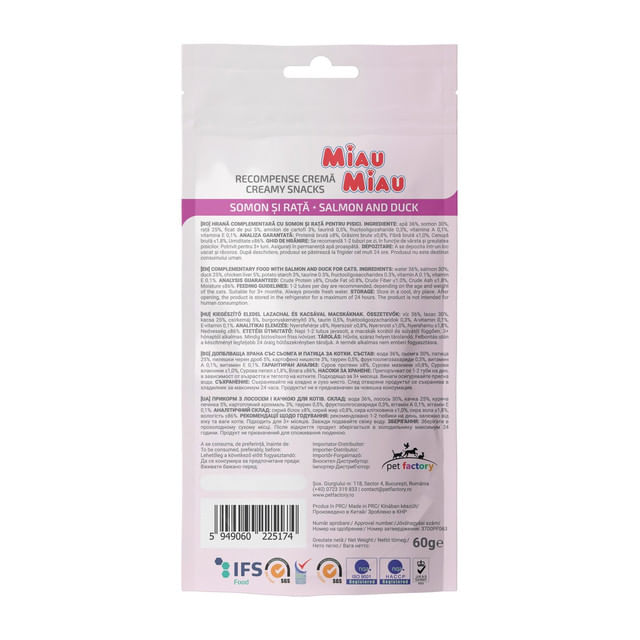 recompense-cremoase-pentru-pisici-miau-miau-creamy-snacks-somon-si-rata-60-g
