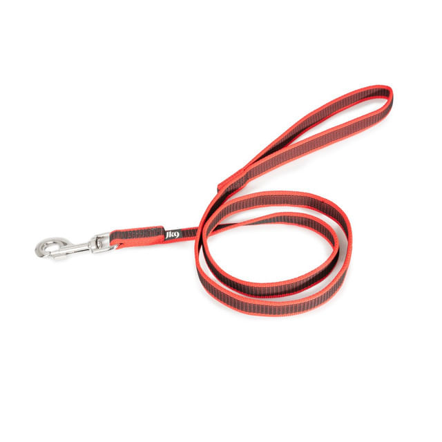 lesa-antiderapanta-cu-maner-pentru-caini-julius-k9-color-gray-14-mm-x-1-2-m-rosu