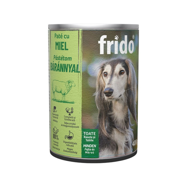 pate-cu-miel-pentru-caini-adulti-frido-400-g