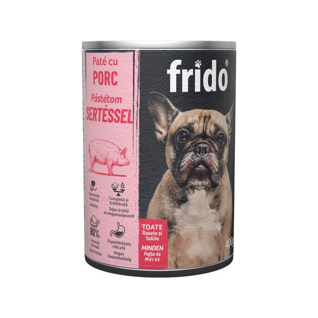 pate-cu-porc-pentru-caini-adulti-frido-400-g